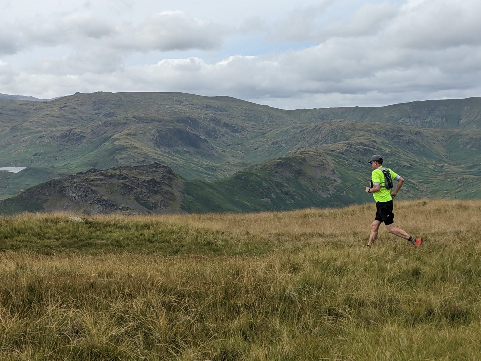 Owen Whitehead running in the Lake District